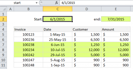 highlight-rows-with-dates-between-in-excel-august-3-2023-excel-office